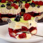 Ciasto z malinami i mascarpone