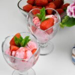 Domowe lody truskawkowe