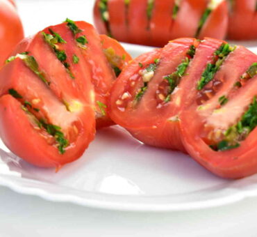 Pomidory faszerowane na zimno